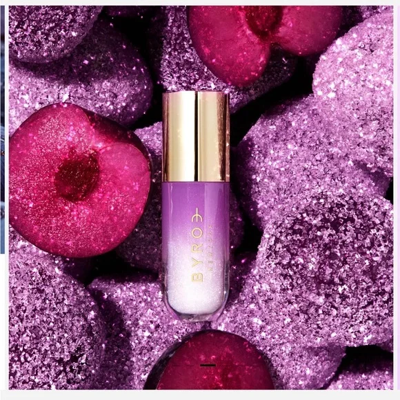 BYROE NEW YORK (SUGAR PLUM) SHIMMER LIP OIL - Picture 5 of 7